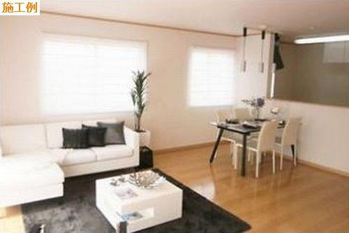 藤沢市鵠沼海岸6丁目新築戸建て　A号棟の居間・リビング|施工例