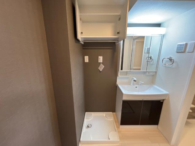 【その他】 | 笹谷字中谷地新築アパート　Ａ棟 | 洗濯機置場（イメージ）