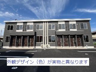 笹谷字中谷地新築アパート　Ａ棟の外観|同型タイプ