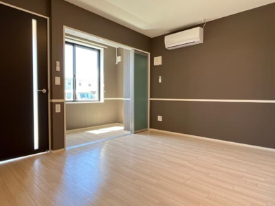 【居間・リビング】 | 笹谷字中谷地新築アパート　Ａ棟 | リビング（イメージ）