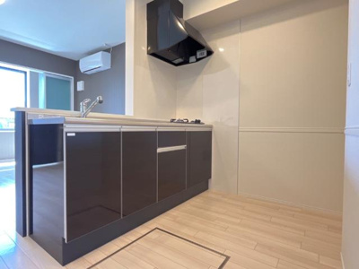 【キッチン】 | 笹谷字中谷地新築アパート　Ａ棟 | キッチン（イメージ）