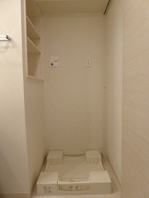 【設備】 | パレステージ関内大通り公園 | 室内洗濯機置場　※2022年11月撮影