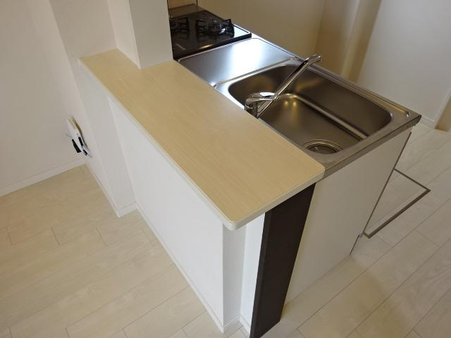 ディアコート下伊福のキッチン|キッチンカウンター