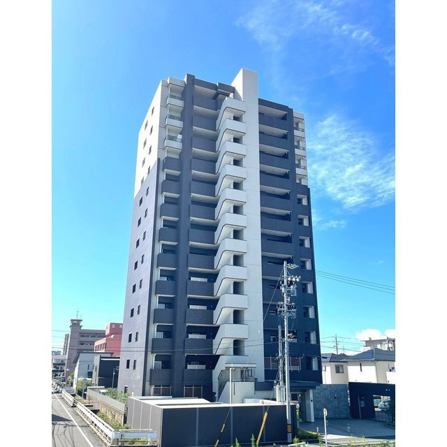 岐阜市清の賃貸マンションの外観