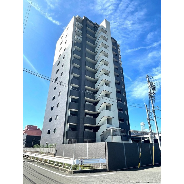 岐阜市清の賃貸マンションの外観