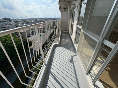 【その他】 | 越谷ファミリータウンD棟 | 【7階からの眺望です。南向きで明るく、大きい建物もないので開放感があります】