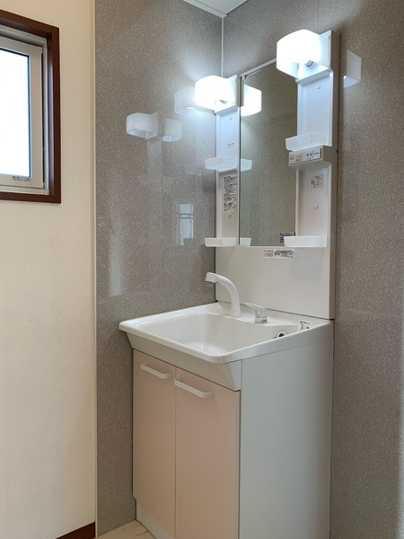 SQUARE35　D棟の洗面所