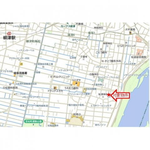 笠松町長池倉庫の外観