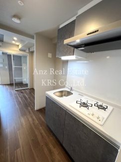 【キッチン】 | WORVE大阪本町 | 2口ガスコンロのシステムキッチンです☆