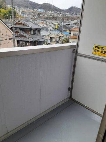 コリウスのバルコニー|広々としたバルコニーです