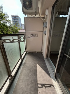 アリビオ江坂垂水町のバルコニー|バルコニー付きです