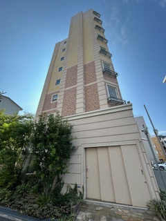 アリビオ江坂垂水町の外観|おしゃれな外観です