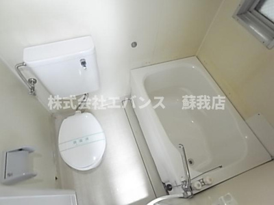 【浴室】 | レディースコーポ | コンパクトで使いやすいお風呂です