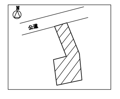 【区画図】 | 岡谷市湖畔1丁目　売地③
