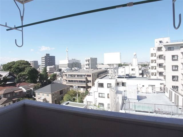 サンヒル新町のバルコニー|※写真は同タイプの別室になります