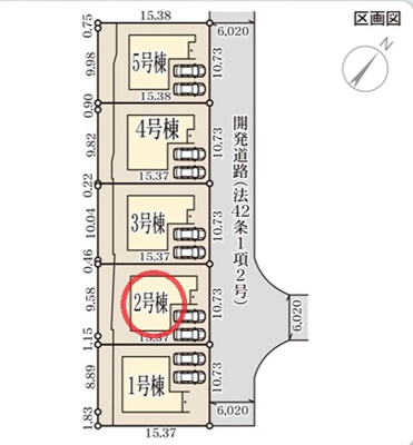 【区画図】 | リーブルガーデン生駒市萩の台２期 | 区画図