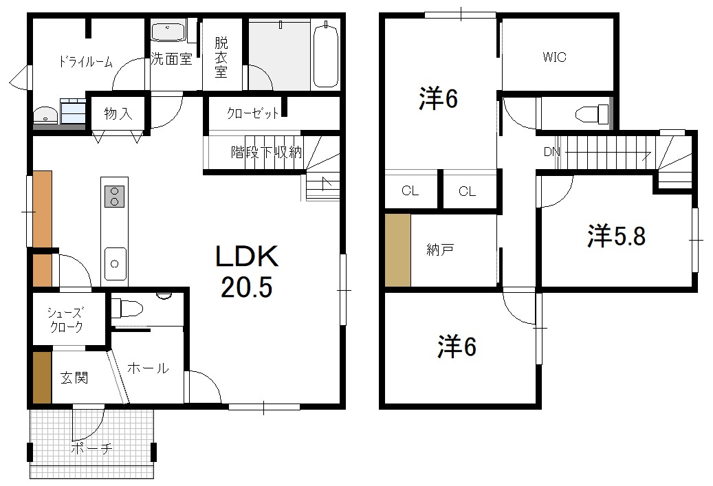 【間取り】の画像