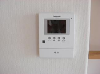 【セキュリティ】 | レジデンスヒルズ　ノースコート | カメラ付インターホン