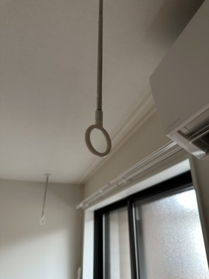 【その他】 | ベイルーム厚木幸町 | 室内物干しで雨の日も干せます！浴室には浴室乾燥機も付いてます♪