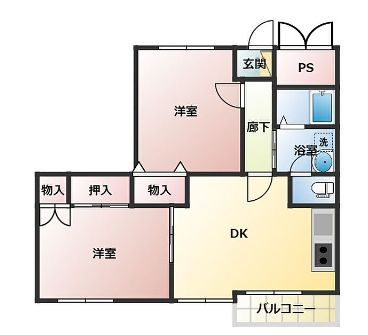 【間取り】 | ステイツマンション芹川