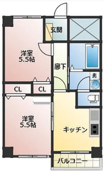 【間取り】 | ステイツマンション芹川