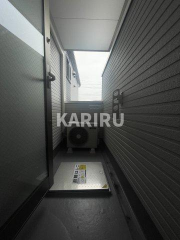 F asecia castorのバルコニー