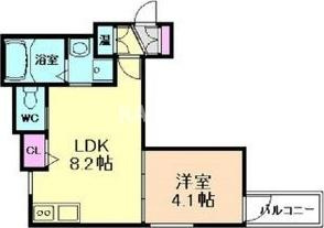 F asecia castorの間取り