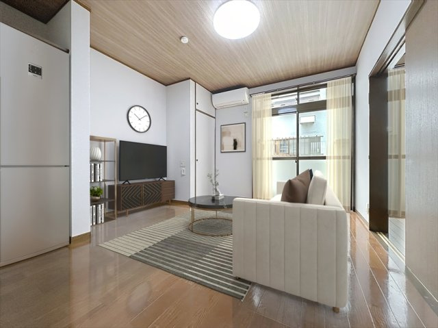 第7丸進ハイツの洋室