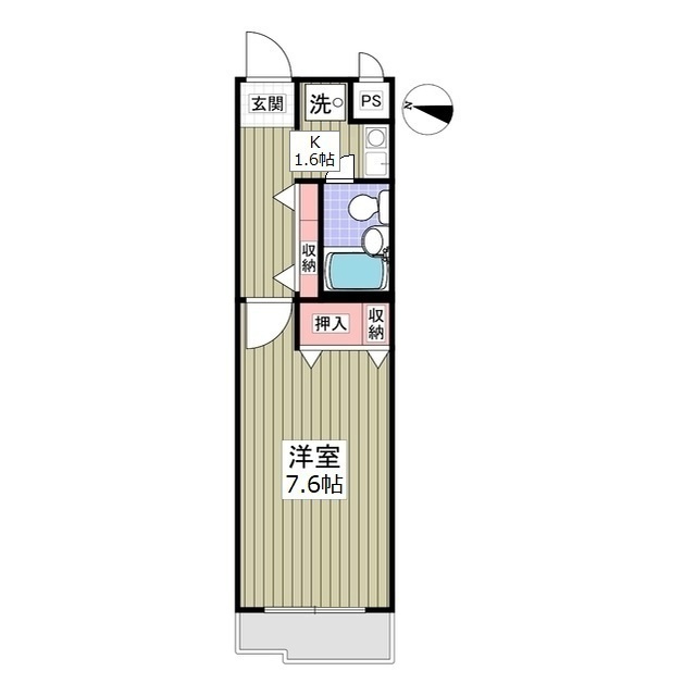 フレクション光が丘の間取り