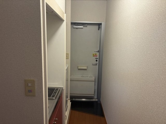 レオパレスカメリアの玄関