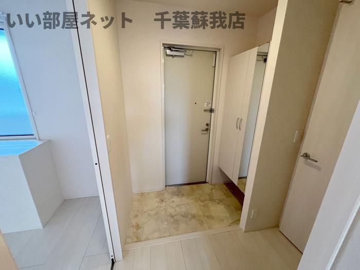 シャトーヒルズの玄関|落ち着いた玄関です