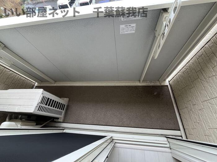 シャトーヒルズのバルコニー|陽当たり良好なバルコニーです