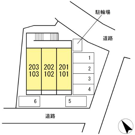 D Maison　　刈谷市近郊の賃貸はクラスホームの駐車場