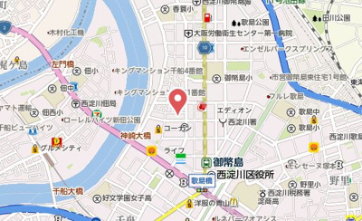 【地図】 | エスリード大阪ラ・リュール