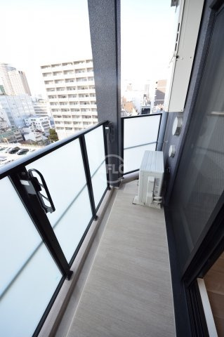 エステムコート心斎橋centralのバルコニー|エステムコート心斎橋central　バルコニー