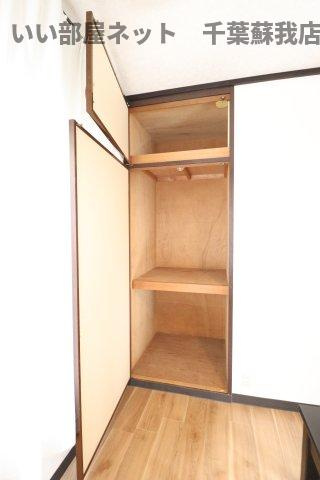 シティハイム・チハルⅠの収納|便利な収納スペースです