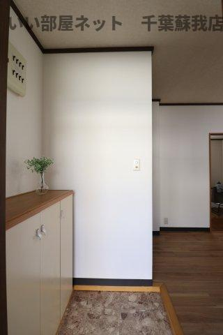 シティハイム・チハルⅠの玄関|シンプルで使いやすい玄関です
