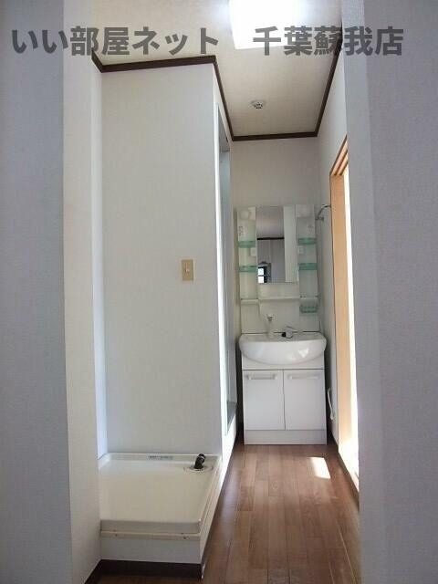 シティハイム・チハルⅠの洗面所|使いやすい洗面所です