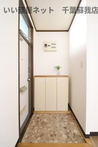 シティハイム・チハルⅠの玄関|きれいな玄関です