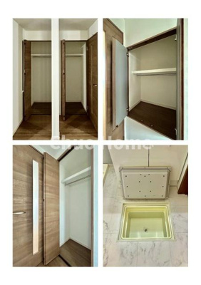 【収納】 | 葛飾区水元3丁目新築分譲住宅 | 居室にはクローゼットを完備し、自由度の高い家具の配置が叶うシンプルな空間です。お子様の成長と必要になる子供部屋を与えるにはぴったりの間取りですね。