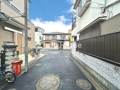 【前面道路含む現地写真】 | 葛飾区水元3丁目新築分譲住宅 | 全面道路