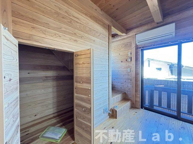 ログキャビン・ヴィラの内装