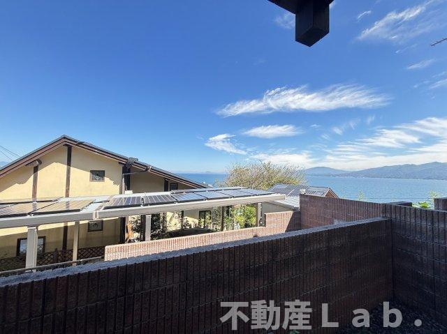 ログキャビン・ヴィラの展望