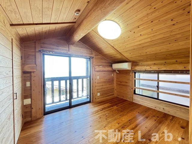 ログキャビン・ヴィラの洋室