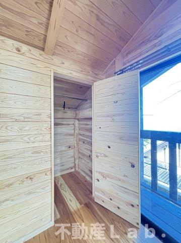 ログキャビン・ヴィラの収納