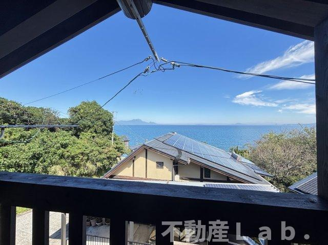 ログキャビン・ヴィラの展望