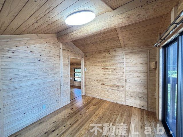 ログキャビン・ヴィラの内装