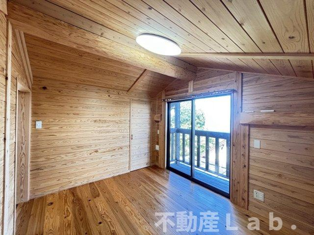 ログキャビン・ヴィラの内装