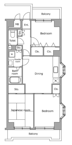 【間取り】 | アバクス立川 | 間取り