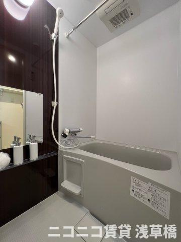 ハーモニーテラス北小岩ⅩⅨの浴室|別号室イメージの為、現状を優先致します。